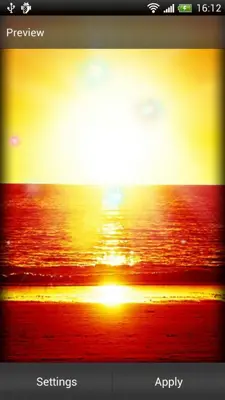 Sunset Live Wallpaper android App screenshot 0